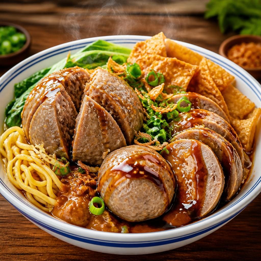 Bakmi Golek Bakso Campur Spesial